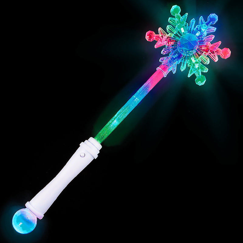 Light-Up Snowflake Scepter Wand