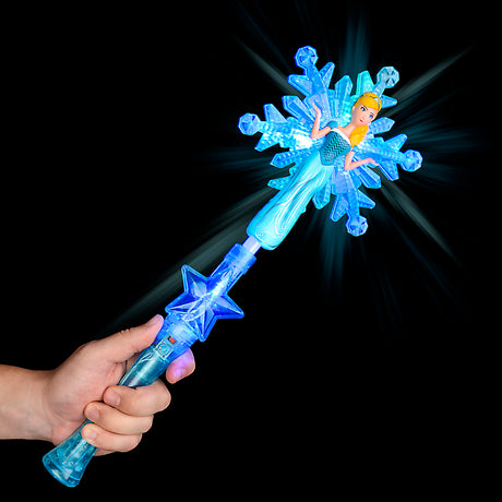 Light-Up Snowflake Princess Wand