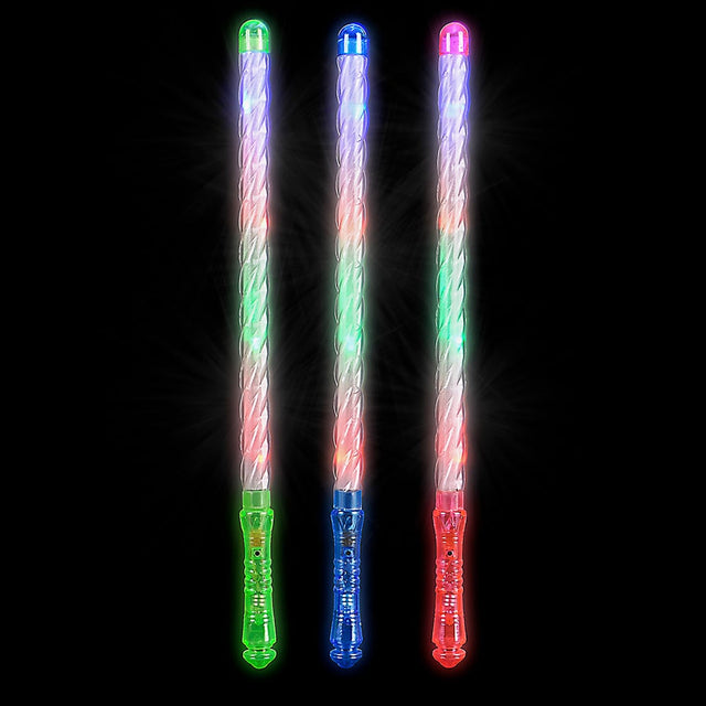 Flashing Spiral Wand (1 DZ)