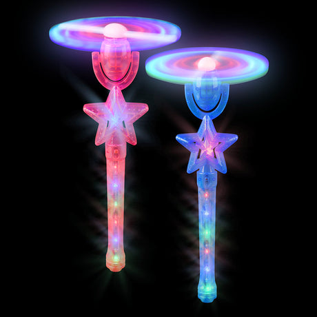 Light-Up Star Spinner Wand