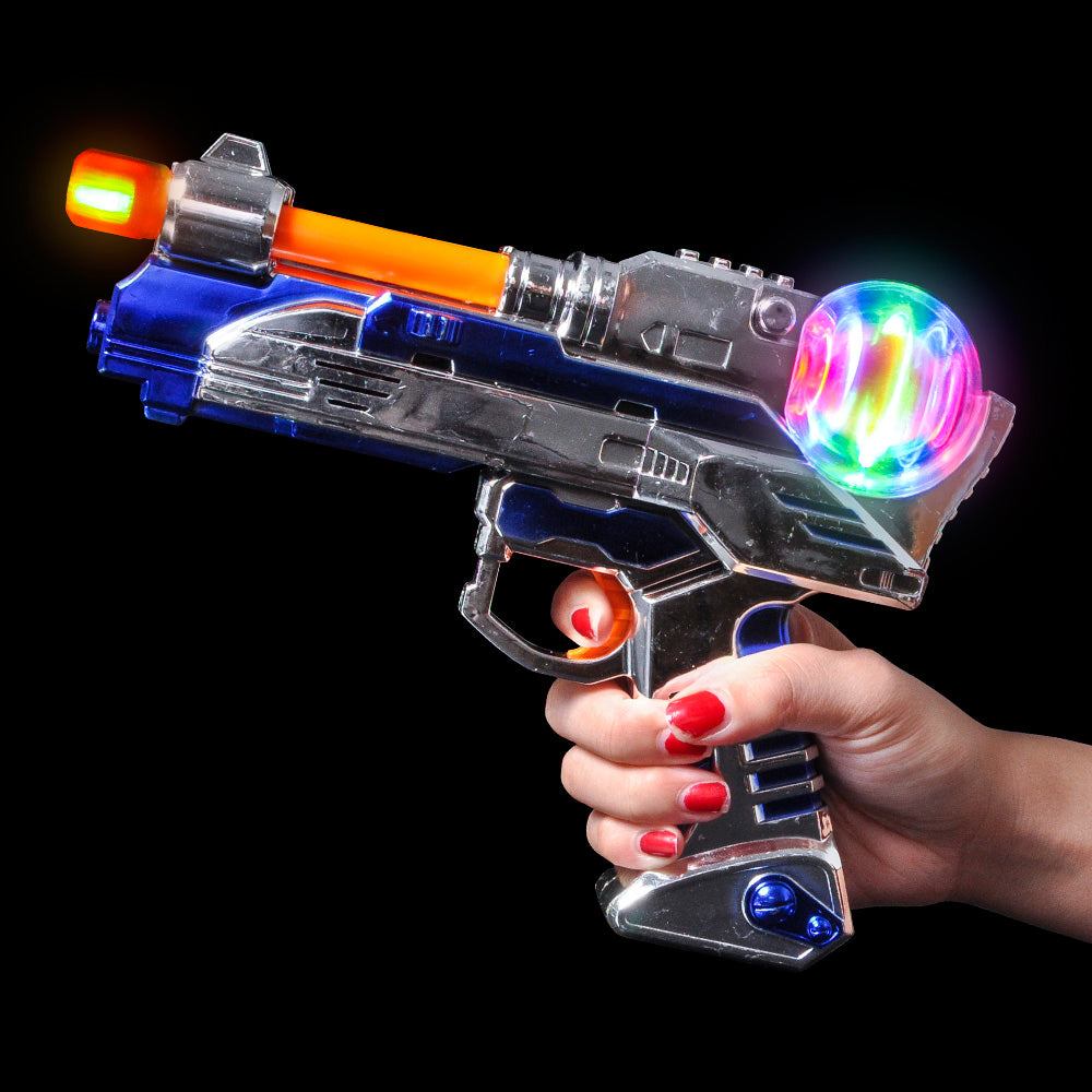 Spinning Pistol Toy 8.75"