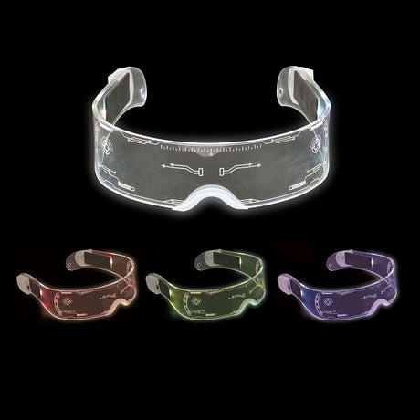 Light-Up Futuristic Novelty Eyewear (1 PC)