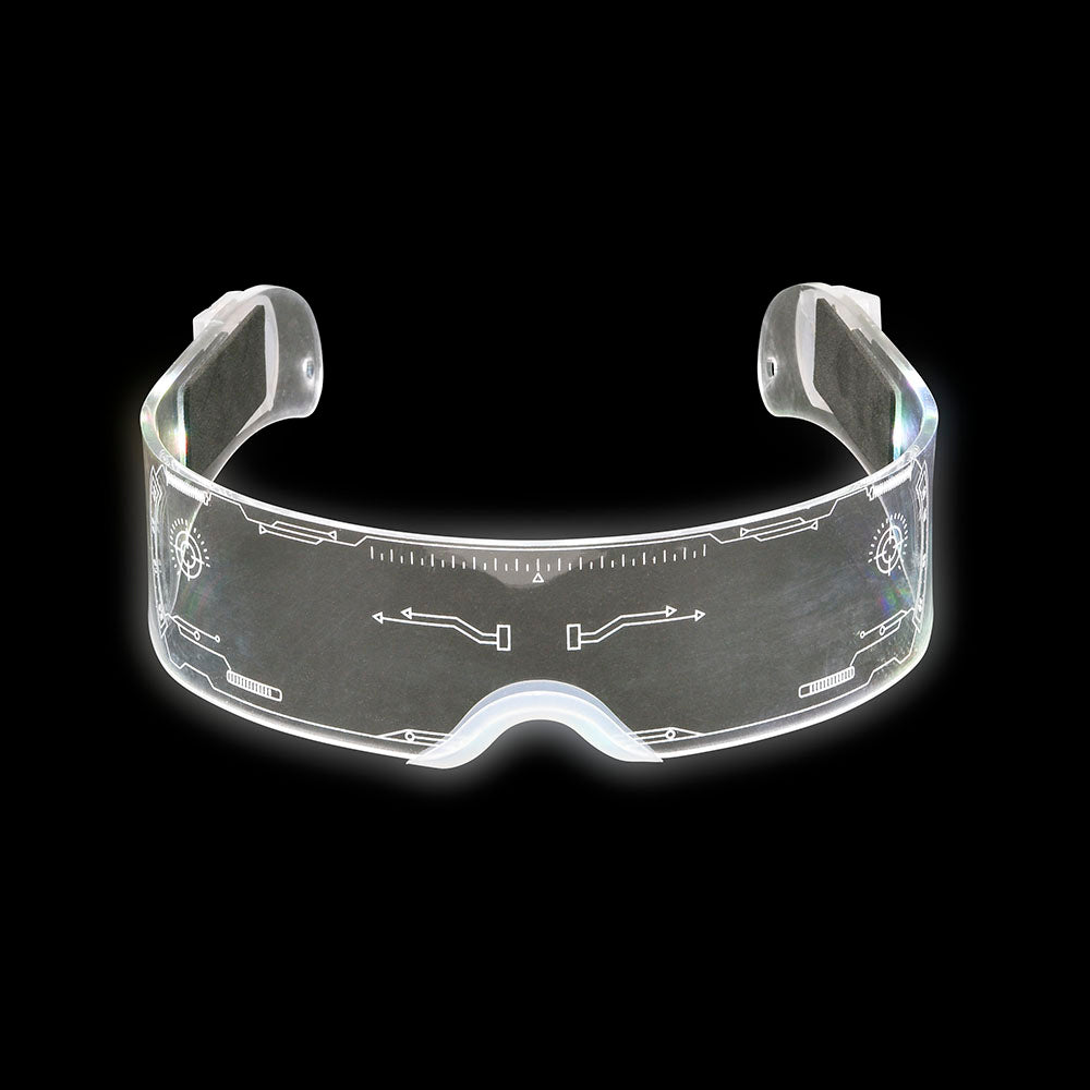 Light-Up Futuristic Novelty Eyewear (1 PC)