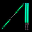 Light-Up Double Sword 51.5" Green
