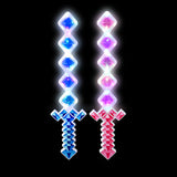 Light-Up Diamond Shape Sword