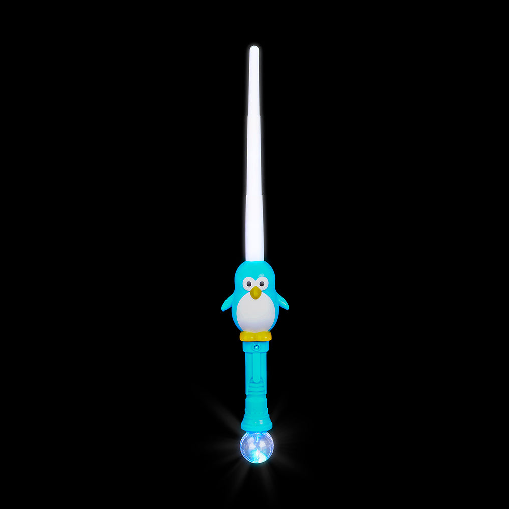 Light-Up Penguin Expanding Magic Ball Sword