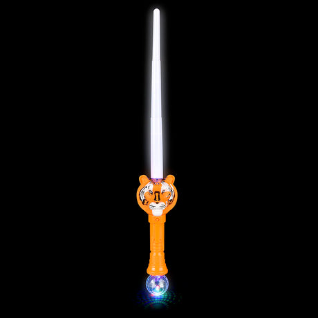 Light-Up Tiger Magic Ball Sword (1 PC)