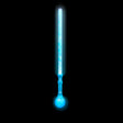 Light-Up Pixel Magic Ball Sword