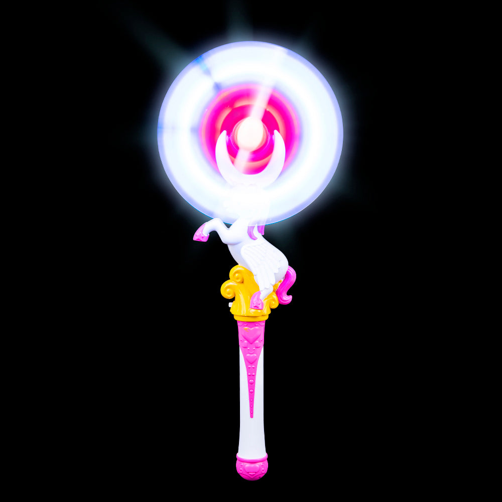 Light-Up Unicorn Spinning Wand