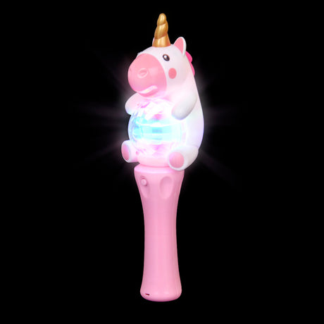 Unicorn Spinning Wand 11"