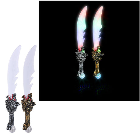 Light-Up Wolf Sword (1 PC)