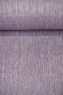 1 Yard Linen Novelty Herringbone Yarn Dyed Fabric Lilac Color 54 Inch Width