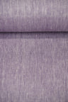 1 Yard Linen Novelty Herringbone Yarn Dyed Fabric Lilac Color 54 Inch Width