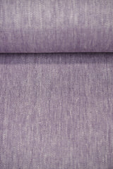 Linen Herringbone Yarn-Dyed Lilac Fabric