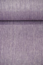 Linen Herringbone Yarn-Dyed Lilac Fabric