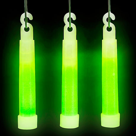 Glow Stick Necklace Green 4" (1 DZ)