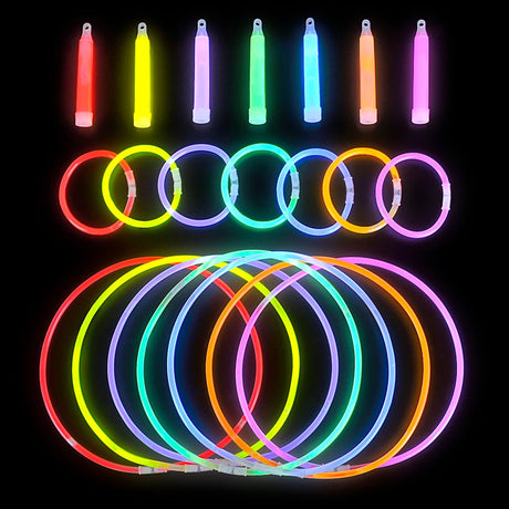 Glow Assortment 75-Piece Glow In The Dark Set