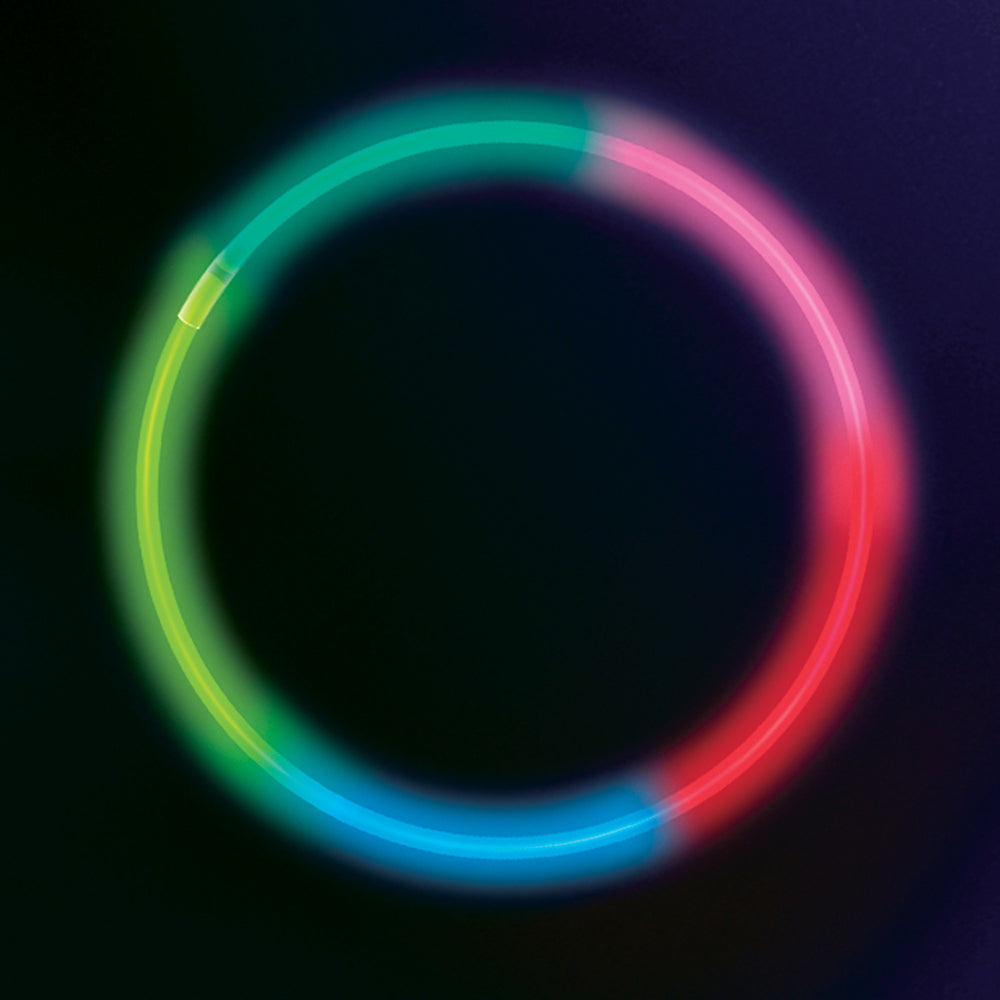 Glow Necklace Multicolor 22" (50 Pieces Tube)