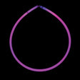 Pink Glow Necklace (50 Pc Tube)