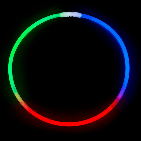 Glow Necklace Tri-Color 22" (50 Pc Tube)