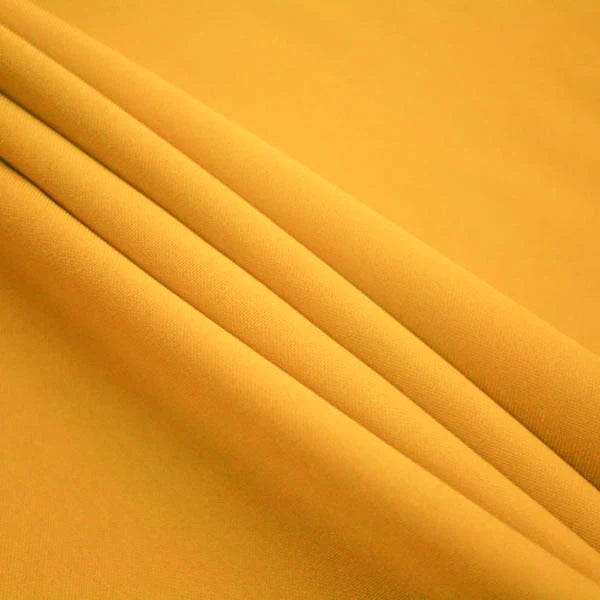 Gold Polyester Poplin (120″) Fabric,