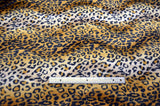 Velboa Faux Fur Polyester Fabric - White Black Zebra, White Black Cow, Gold Leopard, 60" Width (1 Yard)