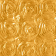 Rosette Satin Gold Fabric,