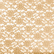Gold Raschel Lace Fabric