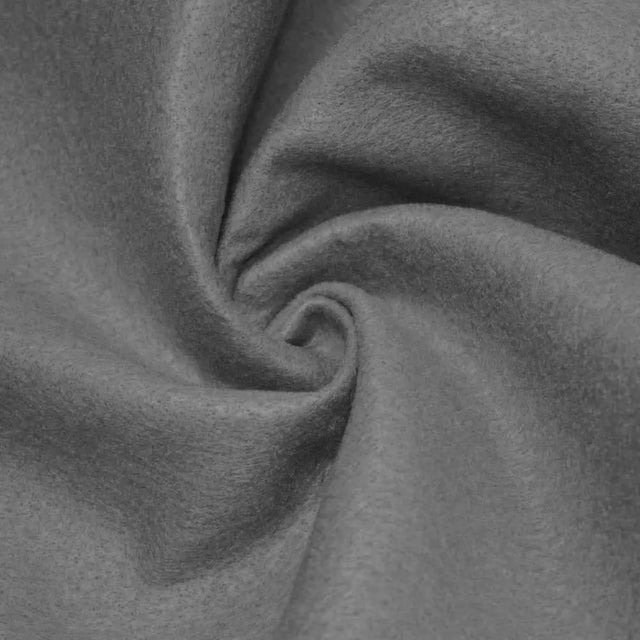 Dark Grey solid Acrylic Felt Fabric