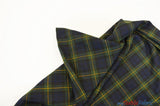 Green Blue Tartan Poly Rayon Fabric - Plaid, 58/60" Width (1 Yard)