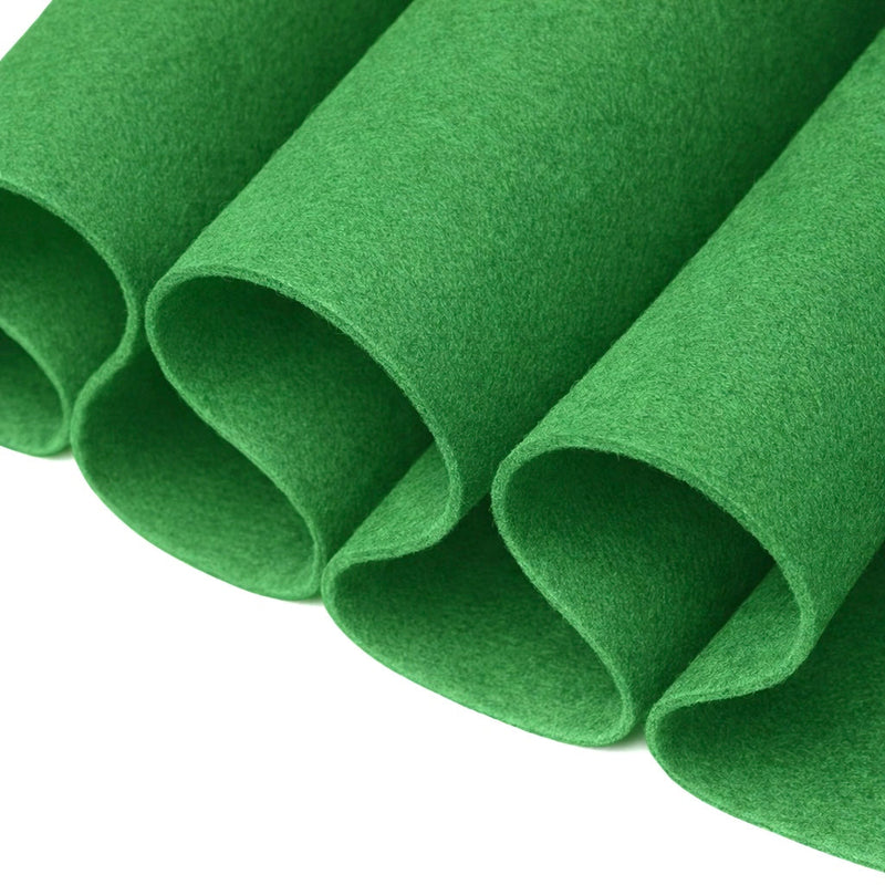 Green Acrylic Felt Fabric 1.6mm 72" Wide