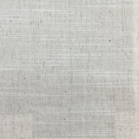 Gregory Linen Blend Fabric - Natural Solid, 55" Width (1 Yard)