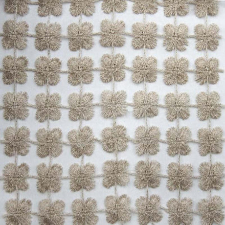 Groove Fabric - Floral Metallic Sheer, 110" Width (1 Yard)