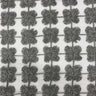 Groove Fabric - Floral Metallic Sheer, 110" Width (1 Yard)