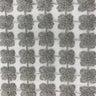 Groove Fabric - Floral Metallic Sheer, 110" Width (1 Yard)