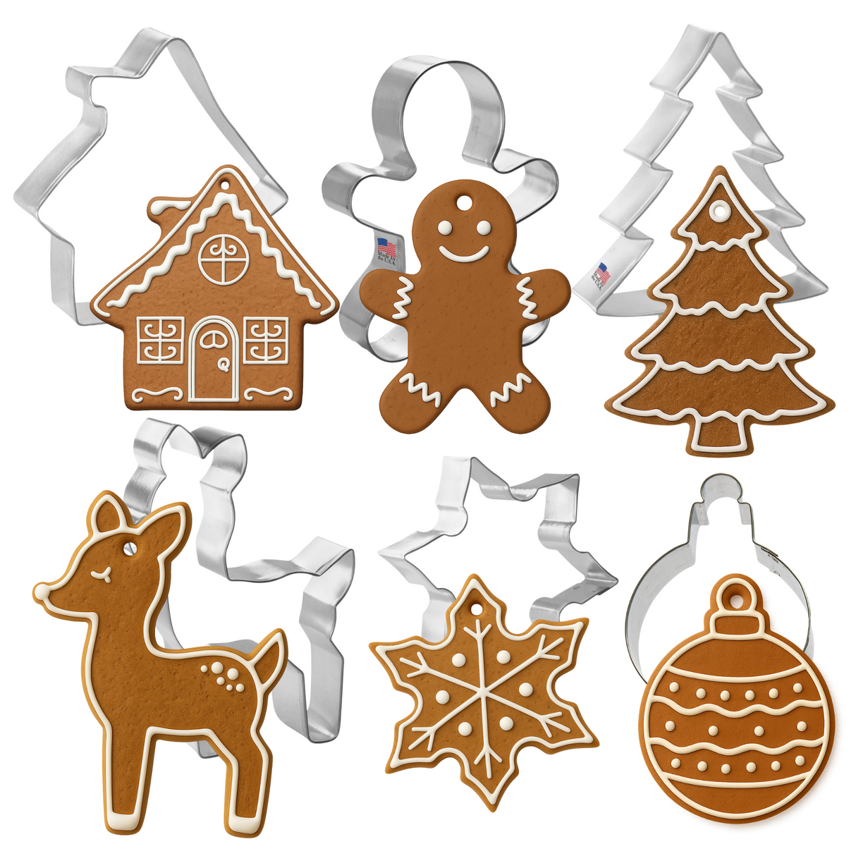 Ornament Craft Cookie Cutter 6 Pc Set HS0599