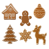 Ornament Craft Cookie Cutter 6 Pc Set HS0599