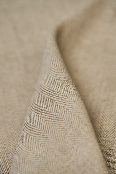 Linen Herringbone Yarn-Dyed Swatch