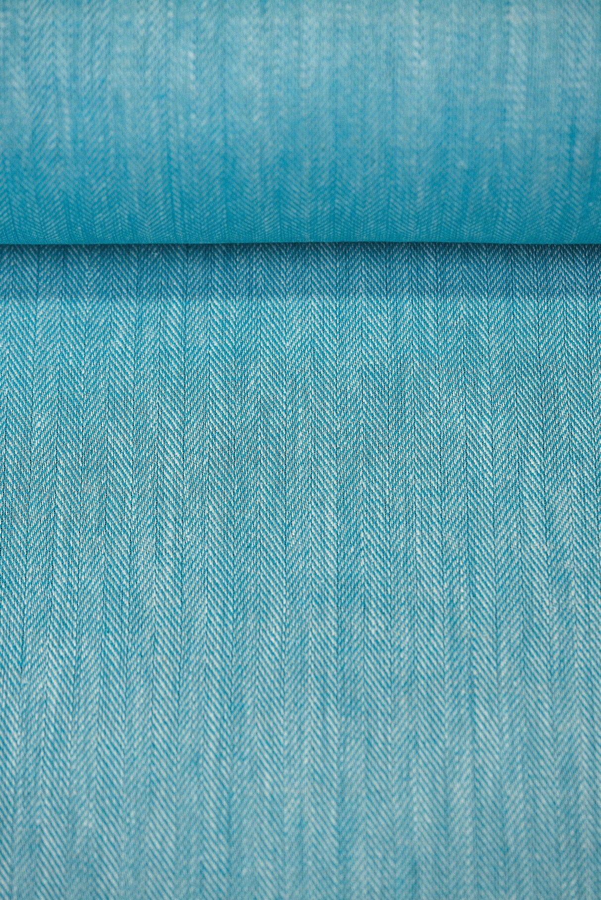 1 Yard Linen Novelty Herringbone Yarn Dyed Fabric Spa Color 54" Width