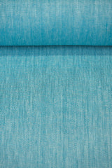 1 Yard Linen Novelty Herringbone Yarn Dyed Fabric Spa Color 54" Width
