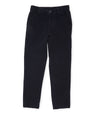 Girls' Uniform Pants - Uniform Pants, Navy, Black, Khaki, Adjustable Elastic Waist, Zipper With Button Closure (1 Piece)
