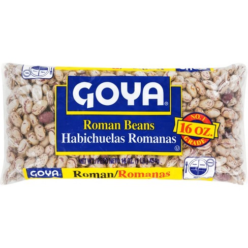 GOYA ROMAN BEANS (16 OZ )