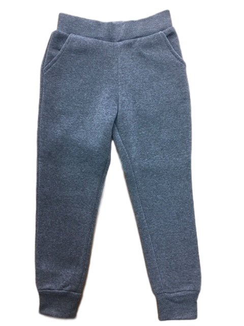 Girls Fleece Sweatpants - Fleece Fabric, Solid Color, Multiple Sizes (1 Pair)