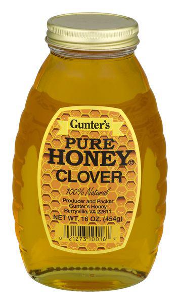 Gunter Pure Honey Clover 16 Oz
