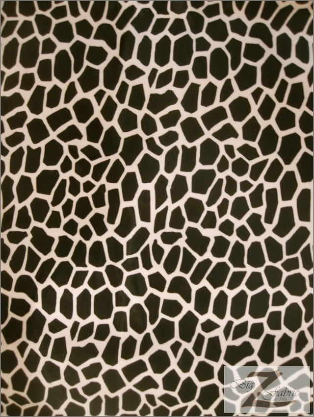 Brown Velboa Faux Fur Fabric Sold By The Yard