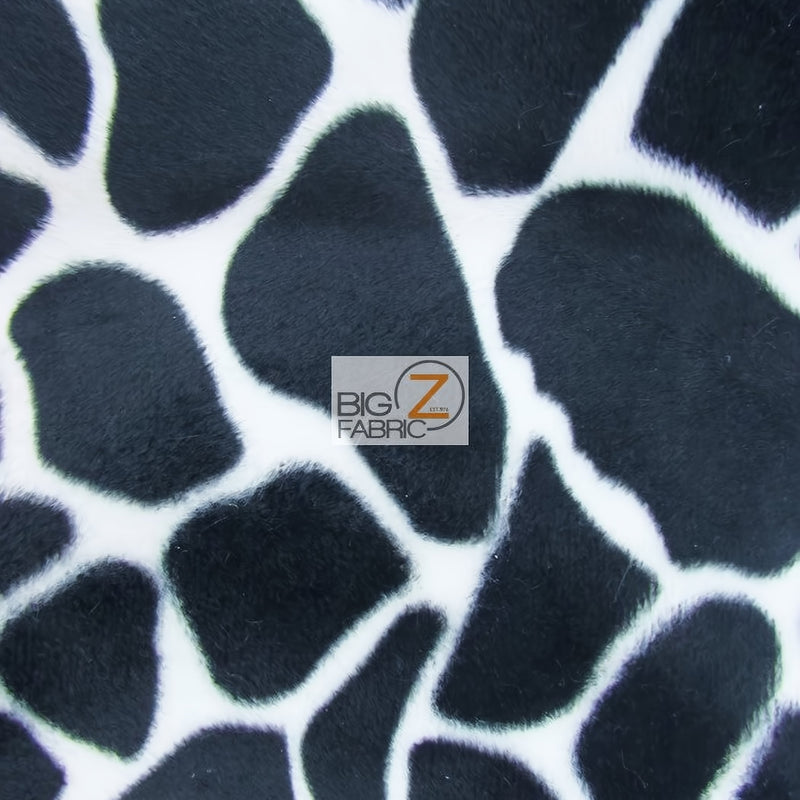 Velboa Faux Fur Animal Print Fabric by the Yard