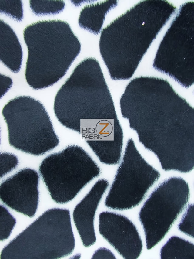 Velboa Faux Fur Animal Print Fabric by the Yard