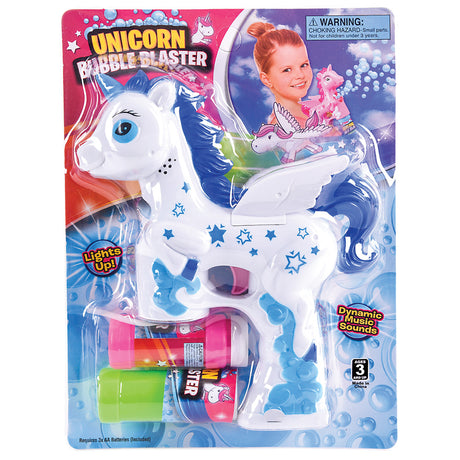 Unicorn Bubble Blaster 7" Light And Sound
