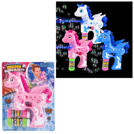 Unicorn Bubble Blaster 7" Light And Sound