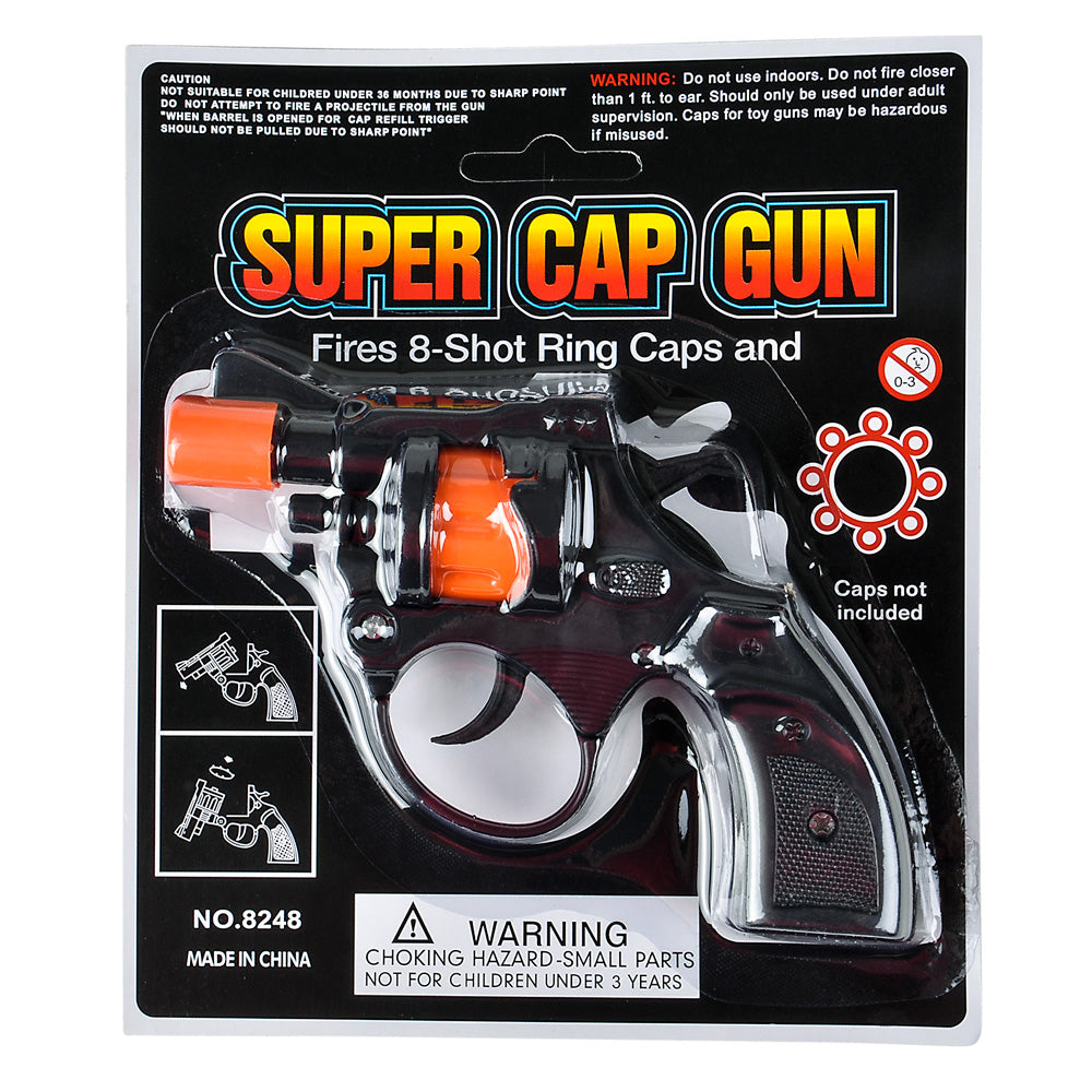 Cap Gun 6" 8-Shot (1 DZ)